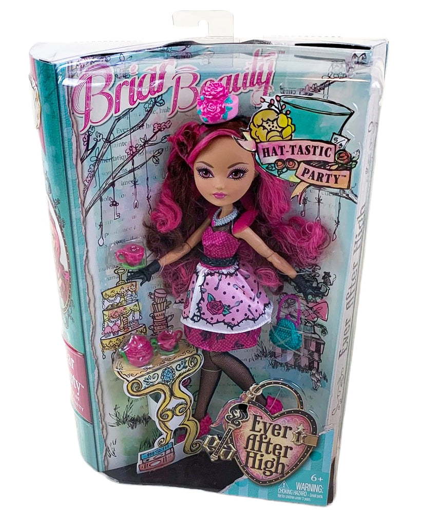 Mattel Ever After High Hat-Tastic Briar Beauty Doll Tea Party RARE