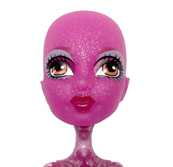 Monster High Create A Monster Blob Girl Doll Replacement Pink Head Part