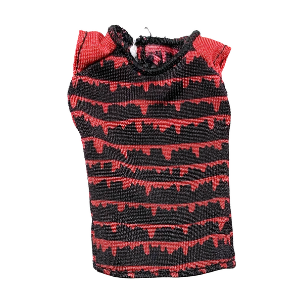Monster High Create A Monster Doll Vampire Boy Replacement Black & Red Shirt