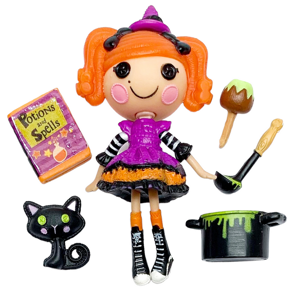 Mini Lalaloopsy Halloween Holiday Target Exclusive Candy Broomsticks Witch Doll