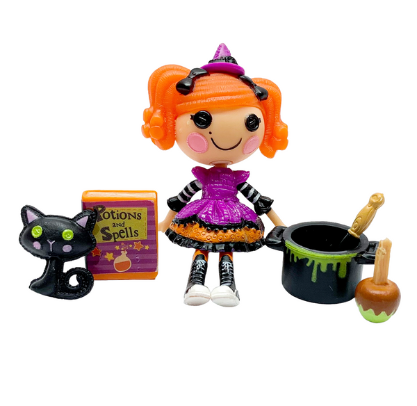 Mini Lalaloopsy Halloween Holiday Target Exclusive Candy Broomsticks Witch Doll