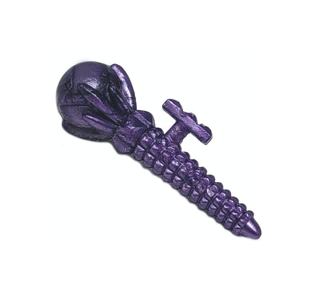 Monster High Friday The 13th Casta Fierce Doll Replacement Purple Microphone