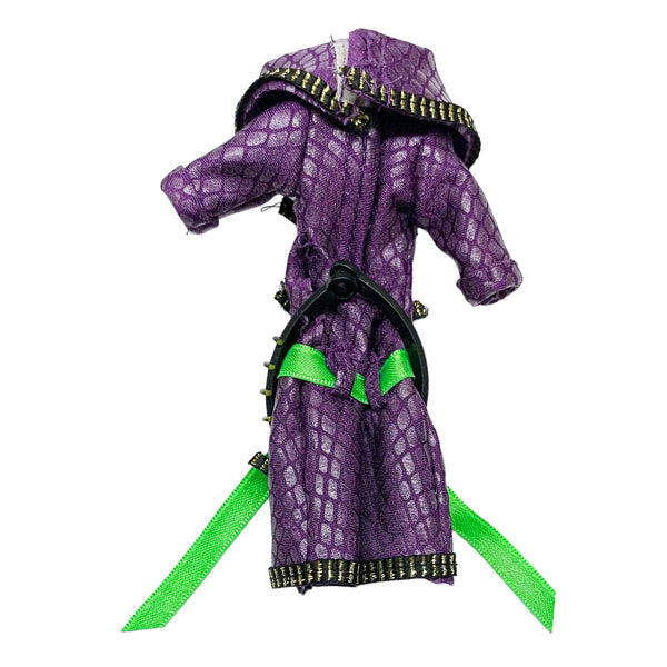 Monster High Dawn Of The Dance Clawdeen Wolf Doll Outfit Replacement Purple Dress With Belts