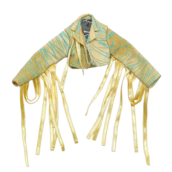 Monster High G3 Cleo De Nile Doll Replacement Denim Style Tassel Jacket