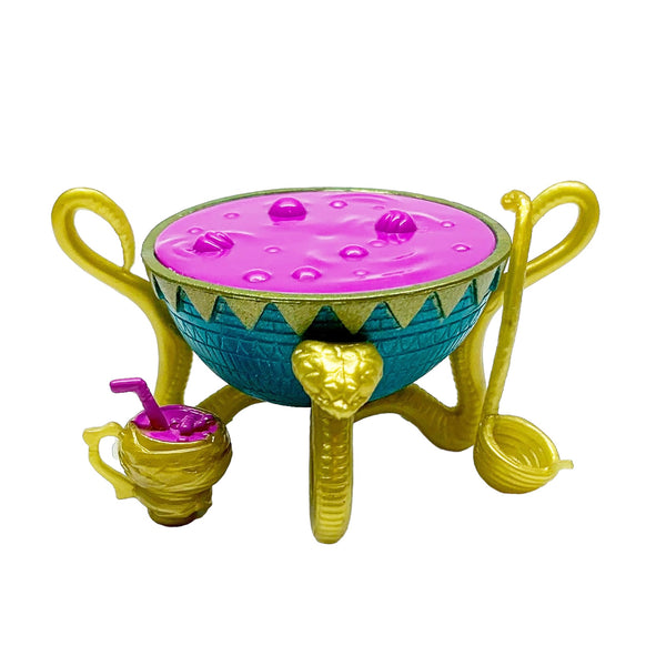 Monster High Ghouls Rule Cleo De Nile Doll Replacement Punch Bowl Cauldron Set