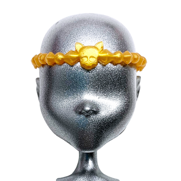 Monster High Freaky Fusion Toralei Cleolei Doll Replacement Gold Tiara Crown Headpiece