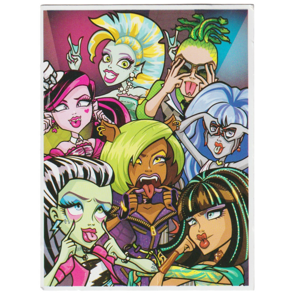 Monster High Dawn Of The Dance Frankie Stein Doll Replacement Group Photo Card