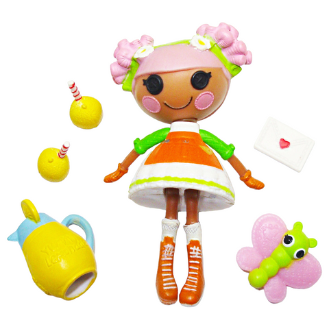 Mini Lalaloopsy Original Sew Sweet Playhouse Blossom Flowerpot Doll Lot