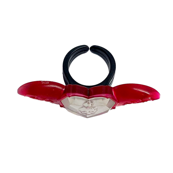 Monster High Draculaura Coffin Bed Playset Replacement Pink Bat Style Child Size Ring Part