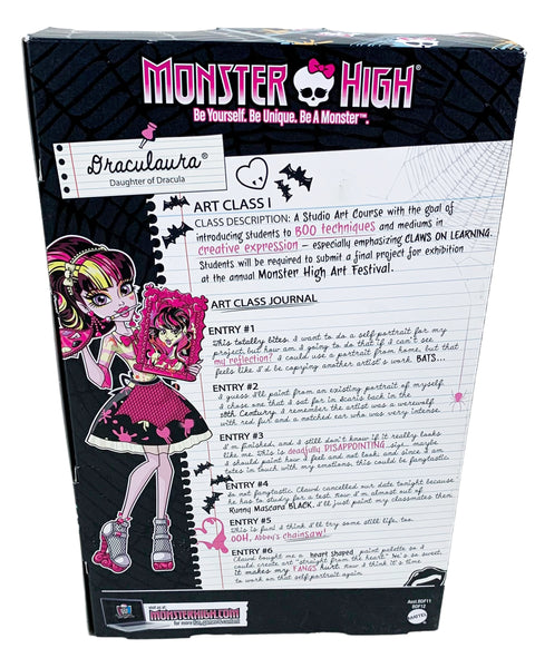 Monster High® Art Class Draculaura® Doll (BDF12)