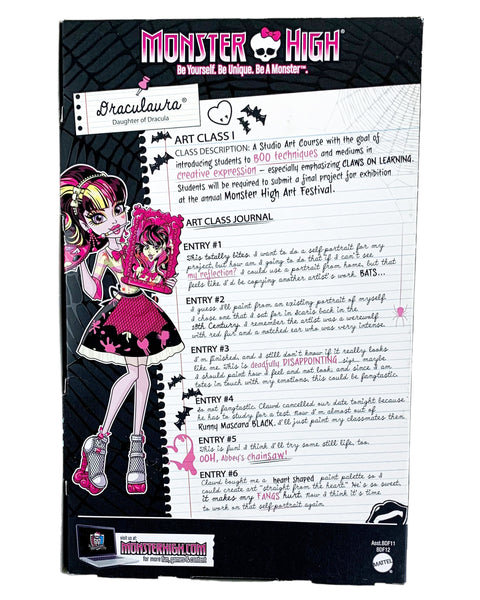 Monster High® Art Class Draculaura® Doll (BDF12)