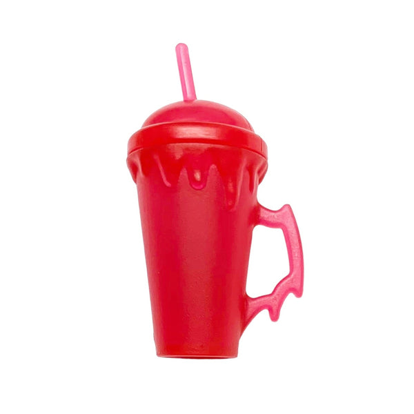 Monster High G3 Draculaura Doll Replacement Red Cherry Drink Cup With Top