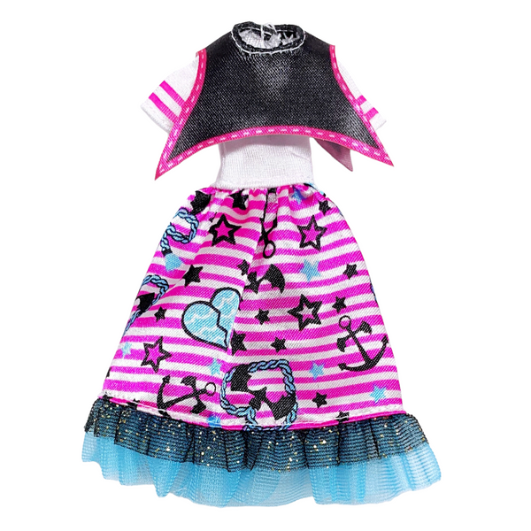 Monster High Shriekwrecked Nautical Ghouls Draculaura Doll Replacement Sailor Dress