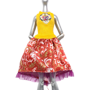 Ever After High School Spirit Apple White Doll Outfit Replacement Dress