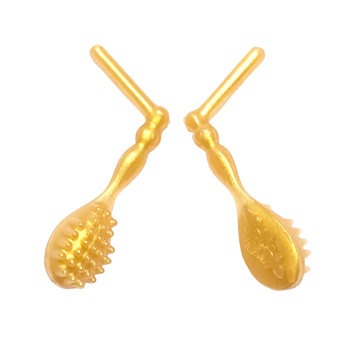 Ever After High 1st Chapter Original Holly O'Hair Doll Replacement Gold Brush Earrings