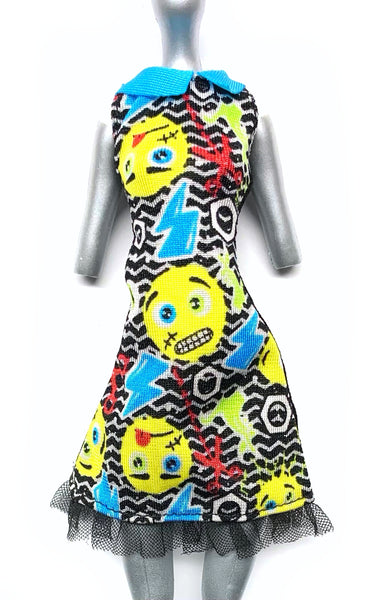 Monster High Emoji Frankie Stein Doll Outfit Replacement Dress