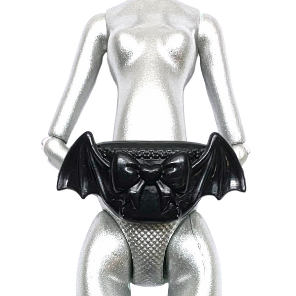 Monster High Draculaura Doll Accessory Pack Replacement Black Fanny Pack Belt