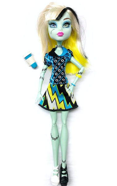 Monster High Coffin Bean Frankie Stein Doll With Outfit