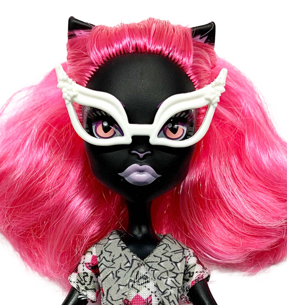 Monster High Geek Shriek Catty Noir Black Cat Doll With Tail & Outfit