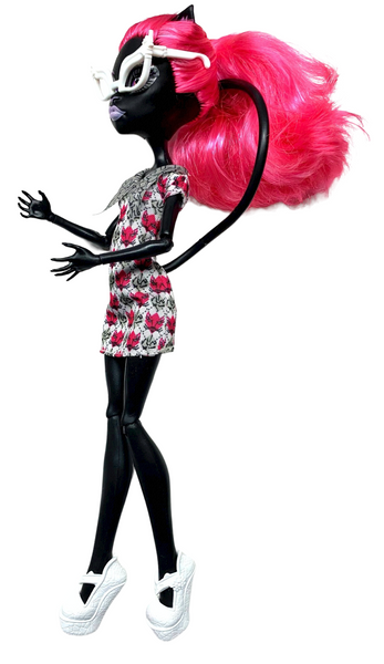 Monster High Geek Shriek Catty Noir Black Cat Doll With Tail & Outfit