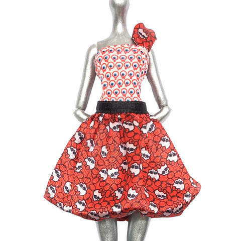 Monster High Dot Dead Gorgeous Ghoulia Yelps Doll Outfit Replacement Dress