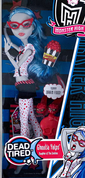 Monster High Dead Tired Ghoulia Yelps Doll (V7973)