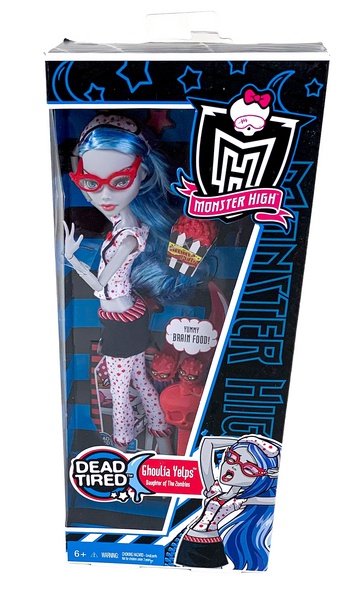 Monster High Dead Tired Ghoulia Yelps Doll (V7973)