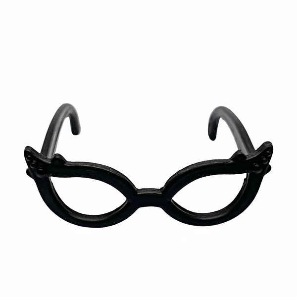 Boo-tique Custom Made Replica Black Cat Eye Style Glasses Fits Monster High Dolls