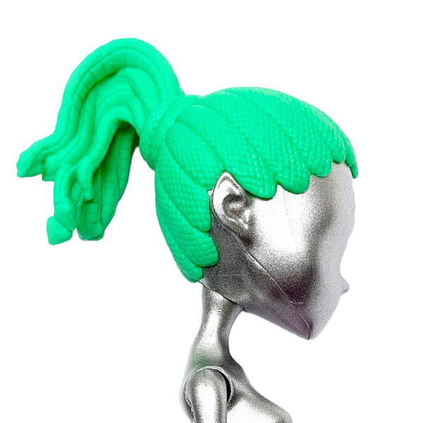 Monster High Create A Monster Green Snake Gorgon Girl Doll Replacement Wig Part