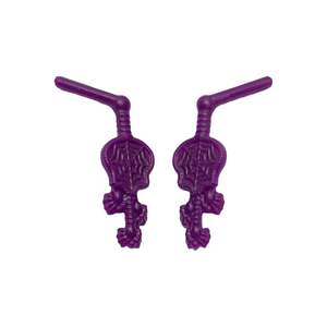 Monster High Scaremester Twyla Boogeyman Doll Replacement Purple Skull Earrings