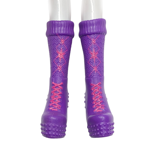 My Little Pony Equestria Girls Doll Replacement Tall Boots Style Purple Shoes