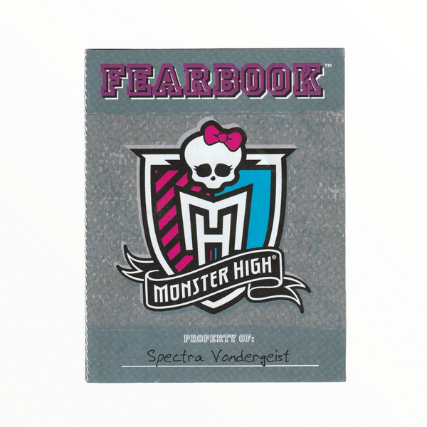 Monster High Spectra Vondergeist Picture Day Replacement Fearbook Diary Booklet