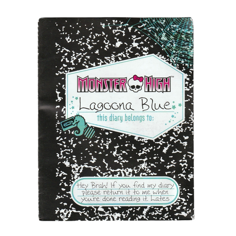 Monster High Lagoona Blue Boo-riginal Replacement Diary Booklet