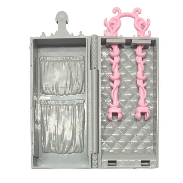 Monster High Scaris Rochelle Goyle Doll Replacement Gray Suitcase Luggage Part