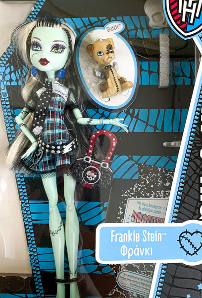 Monster High Greek Version 1st Wave 2nd Release Frankie Stein Doll