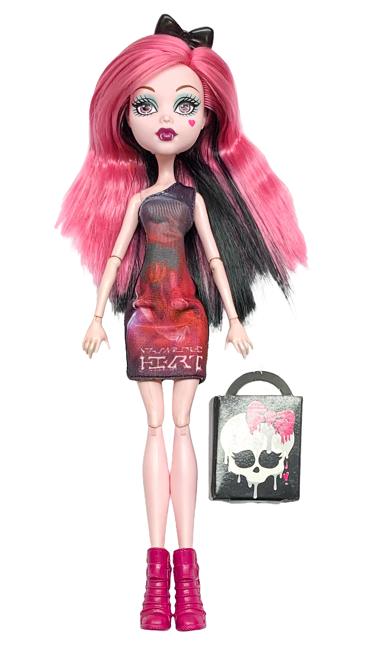 draculaura monsteristas Monster High Maul Monsteristas Draculaura Doll With Dress Outfit & Sho – The Serendipity Doll Boutique