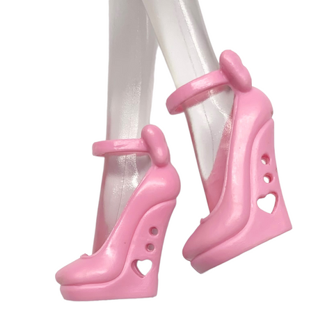 Monster High Killer Style Draculaura Doll Replacement Solid All Pink Shoes