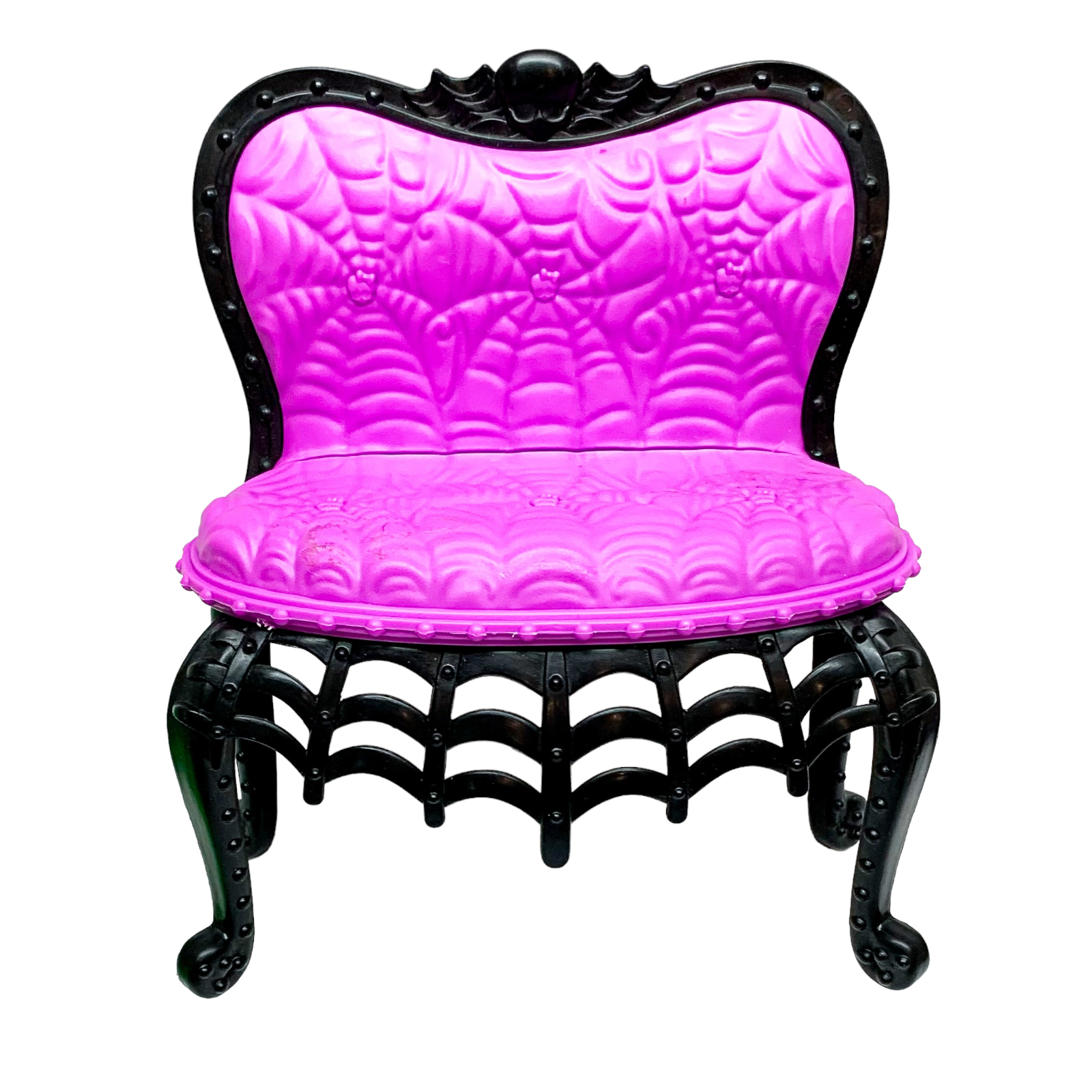 Monster High Social Spots Student Lounge Playset Replacement Purple Loveseat Chair Sofa Part