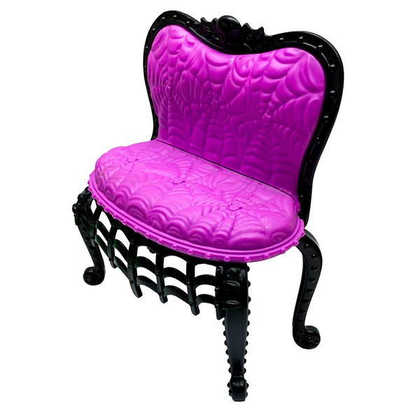 Monster High Social Spots Student Lounge Playset Replacement Purple Loveseat Chair Sofa Part