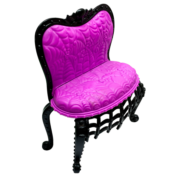 Monster High Social Spots Student Lounge Playset Replacement Purple Loveseat Chair Sofa Part