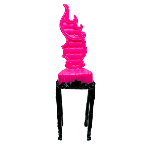 Monster High Family Vampire Kitchen Playset Draculaura Doll Replacement Pink Chair Part