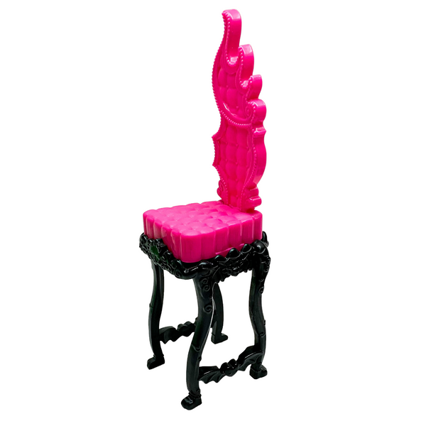 Monster High Family Vampire Kitchen Playset Draculaura Doll Replacement Pink Chair Part