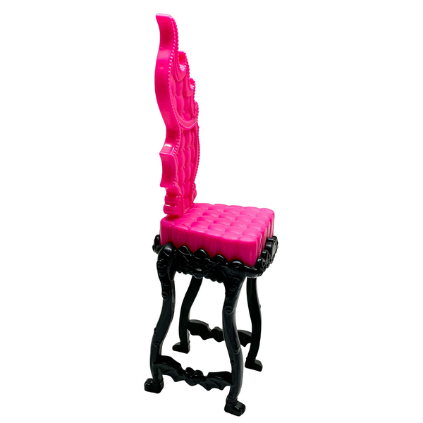 Monster High Family Vampire Kitchen Playset Draculaura Doll Replacement Pink Chair Part