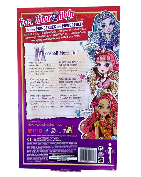 Ever After High First Chapter Meeshell Mermaid Doll (DHF96)