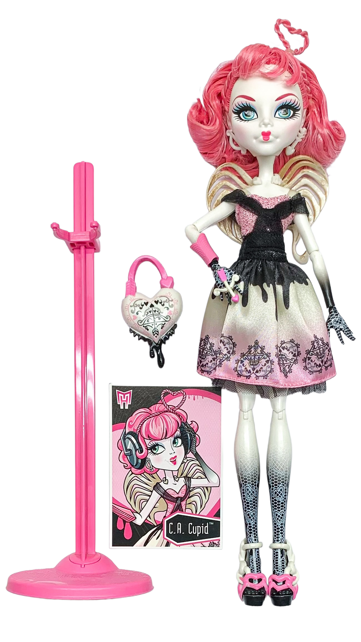 C.A. Cupid (G1)  Monster high dolls, Monster high art, Monster high  characters