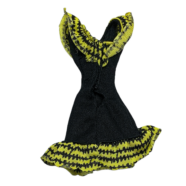 Monster High Create A Monster Witch / Cat Doll Replacement Black & Yellow Dress