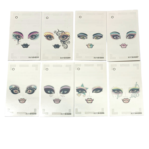 Monster High Create-A-Monster Design Lab Doll Replacement Tattoo Decals Lot