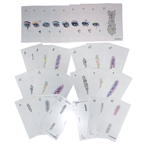 Monster High Create-A-Monster Design Lab Doll Replacement Tattoo Decals Lot