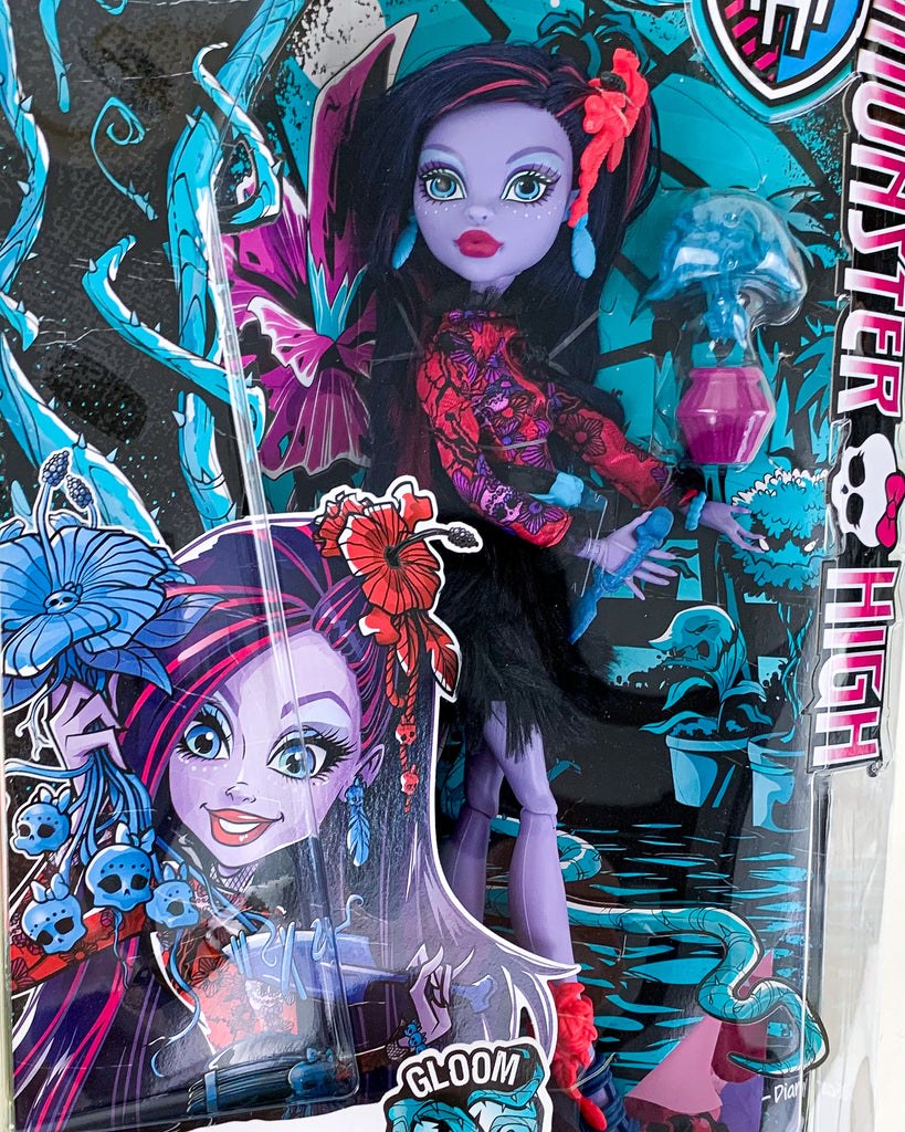 Monster High G1 JANE BOOLITTLE Gloom e Bloom Doll MIP NRFB