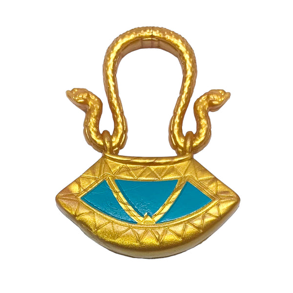 Monster High 1st Wave Nefera De Nile Doll Replacement Gold & Teal Purse Bag